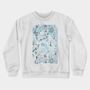 Gears and Wheels Crewneck Sweatshirt